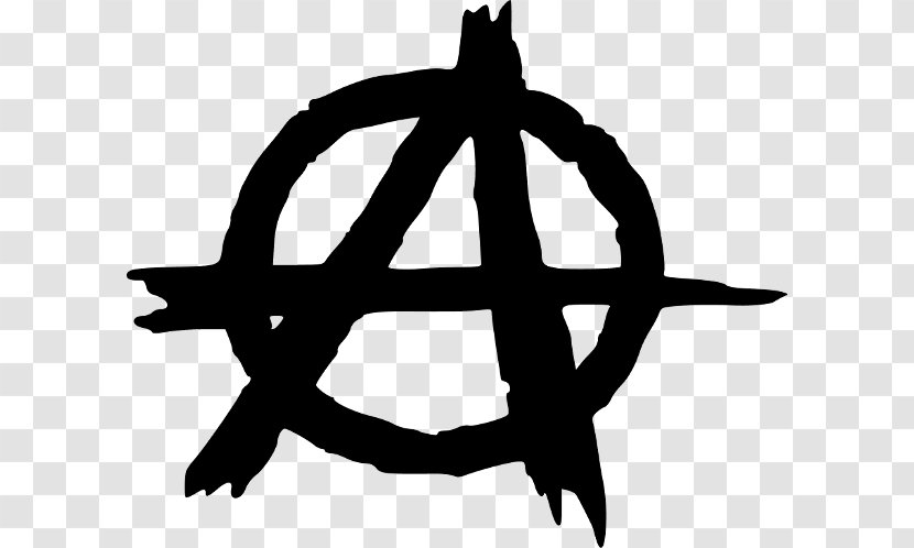 Anarchism Anarchy Sticker Symbol Decal - Silhouette - Grafitti Stroke Transparent PNG