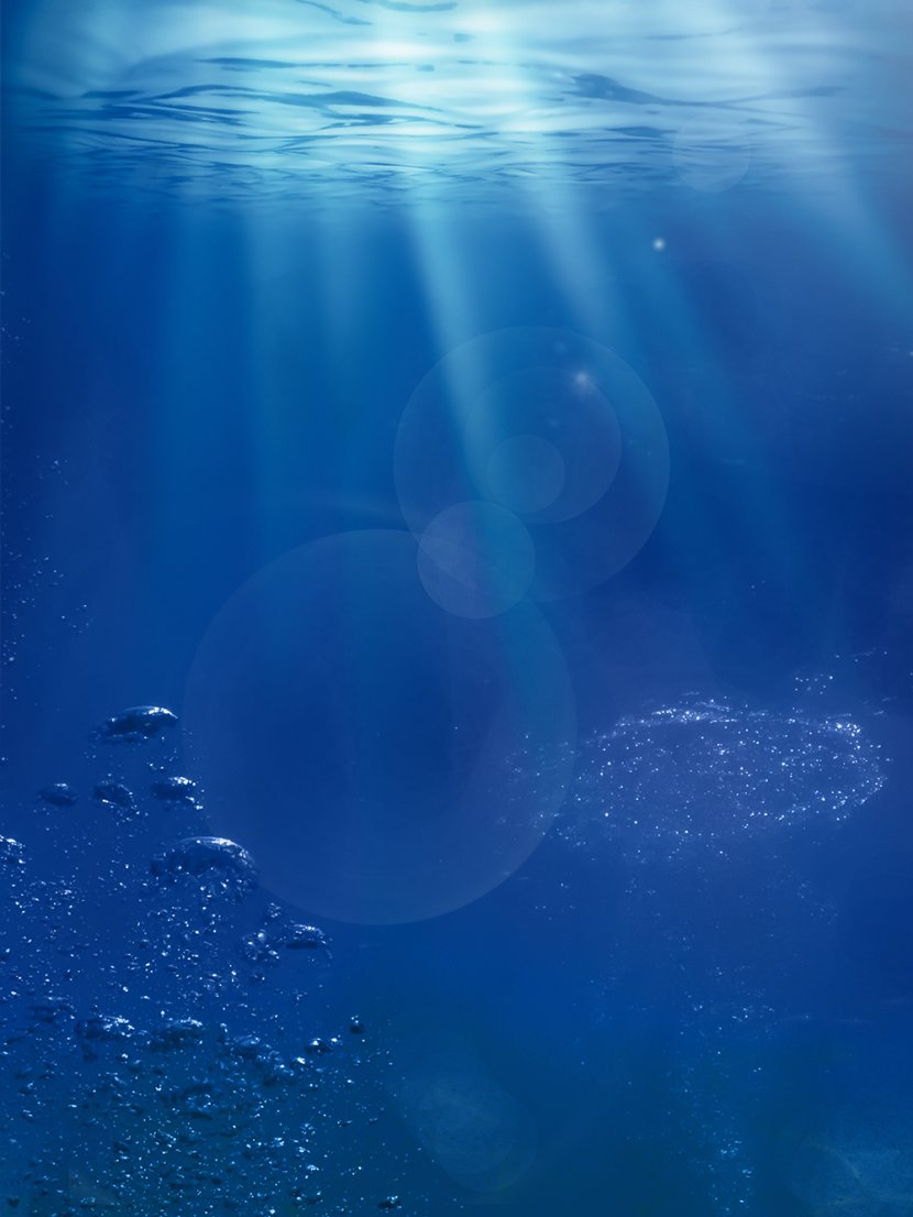 Swimming Training Poster - Sunlight - Underwater Background Transparent PNG