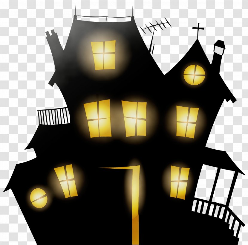 Watercolor Cartoon - Meter - Tower Facade Transparent PNG