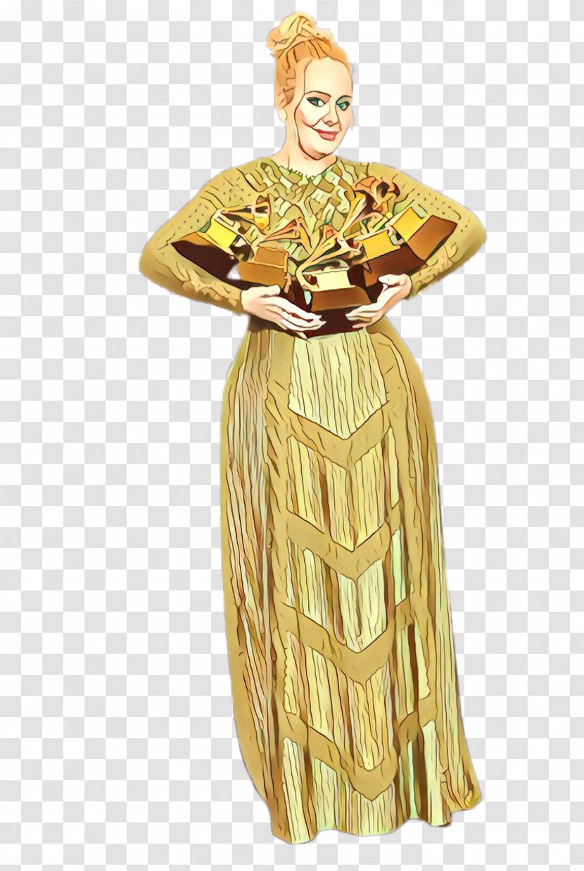 Yellow Costume Design Gold Metal Brass Transparent PNG
