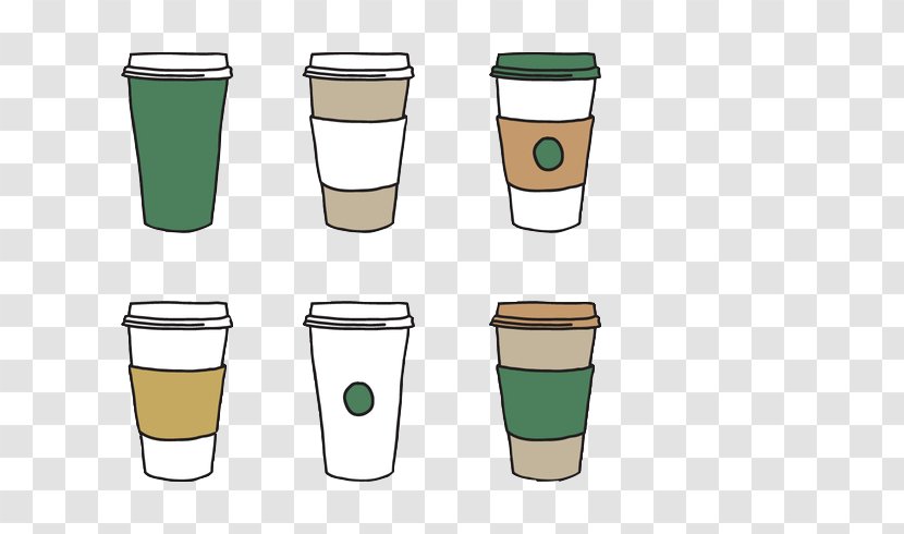 Coffee Cup Tea Pint Glass Take-out - Starbucks - Of Transparent PNG