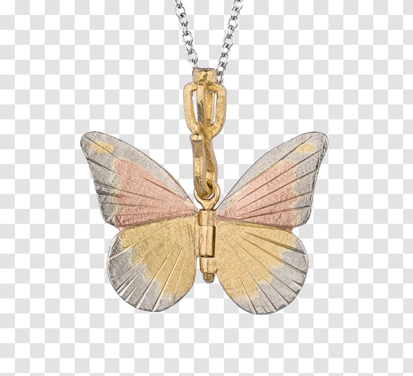 Locket Butterfly Jewellery Necklace Costume Jewelry - Fashion Transparent PNG