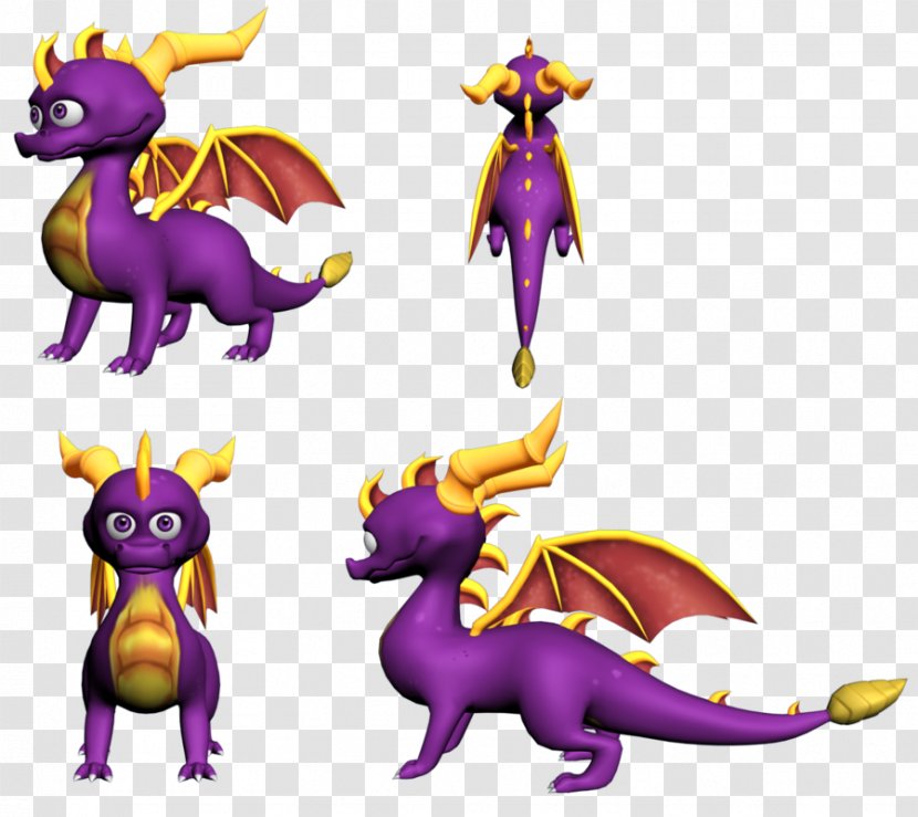 Spyro: Year Of The Dragon Spyro Legend Eternal Night A New Beginning Darkest Hour - Mammal Transparent PNG