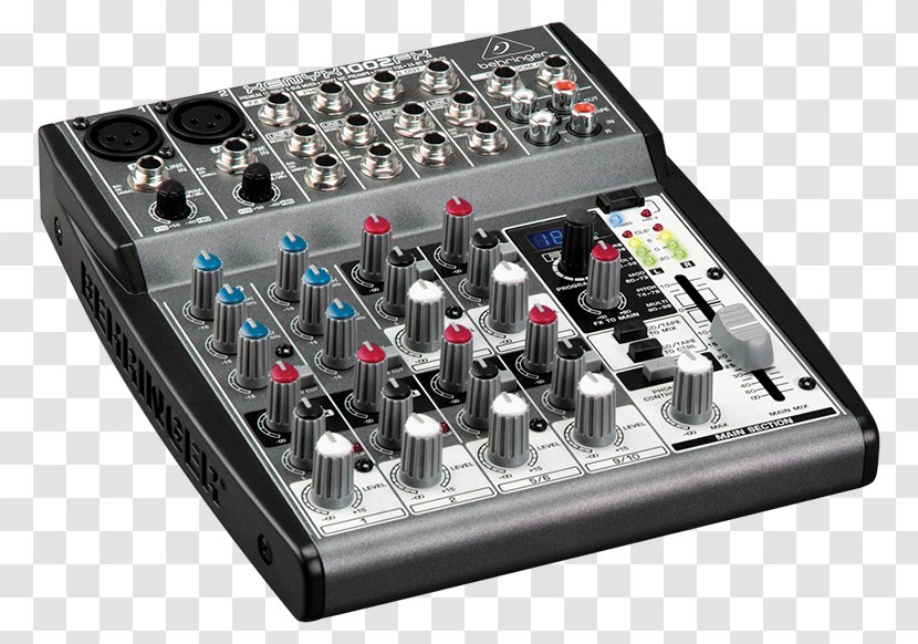 Microphone Audio Mixers BEHRINGER XENYX 1002FX - Flower - Neo-chinese Style Transparent PNG