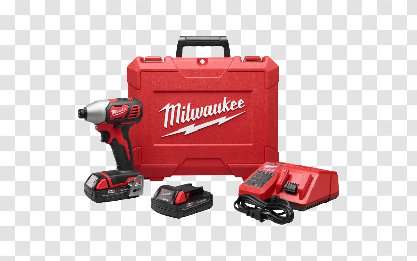 Milwaukee M18 2656 Impact Driver Lithium-ion Battery Tool - Electric Corporation - 2750 Transparent PNG