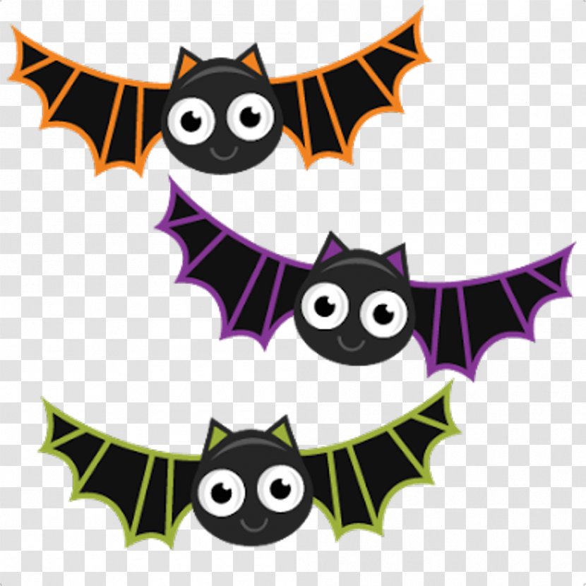Bat Halloween Clip Art - Mammal Transparent PNG