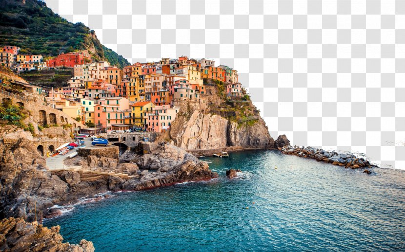 Manarola Riomaggiore Ultra-high-definition Television Wallpaper - Travel - Italy Cinque Terre Twenty Transparent PNG