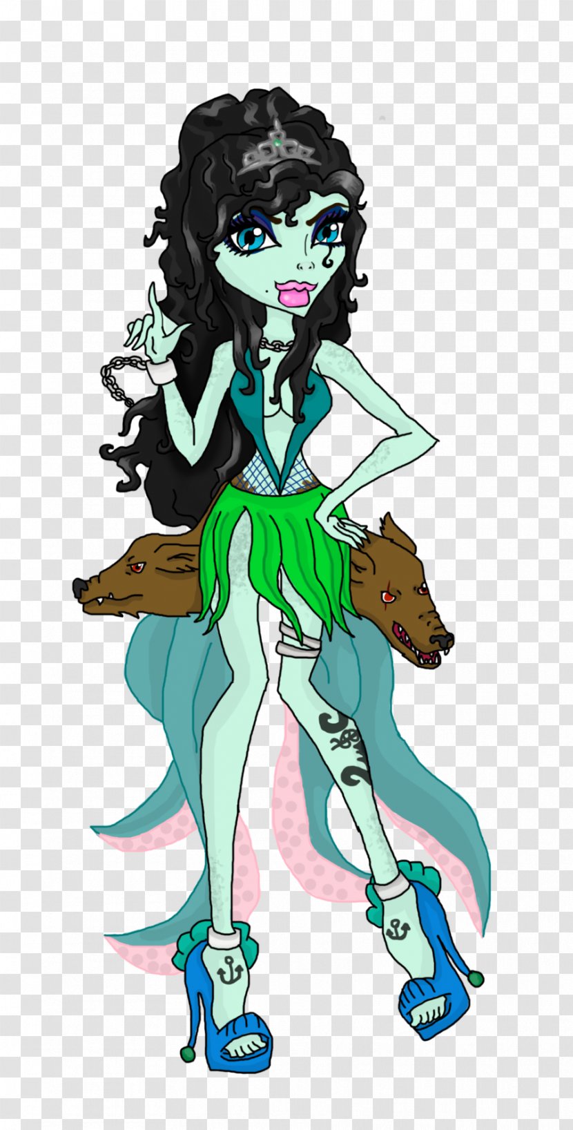 Drawing DeviantArt Illustration Painting - Cartoon - Monster High Cleo Transparent PNG