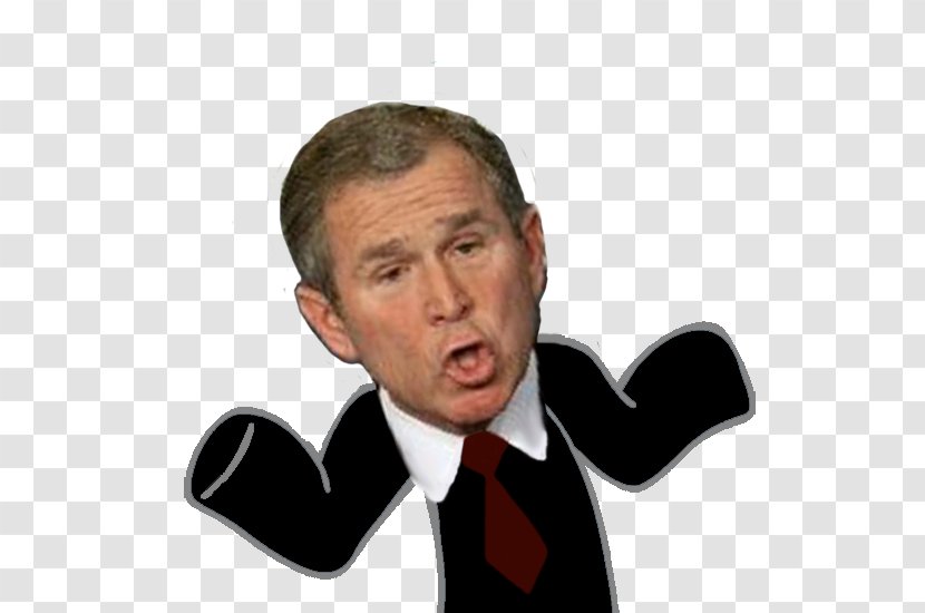 George W. Bush Shrug United States Wiki - Forehead Transparent PNG