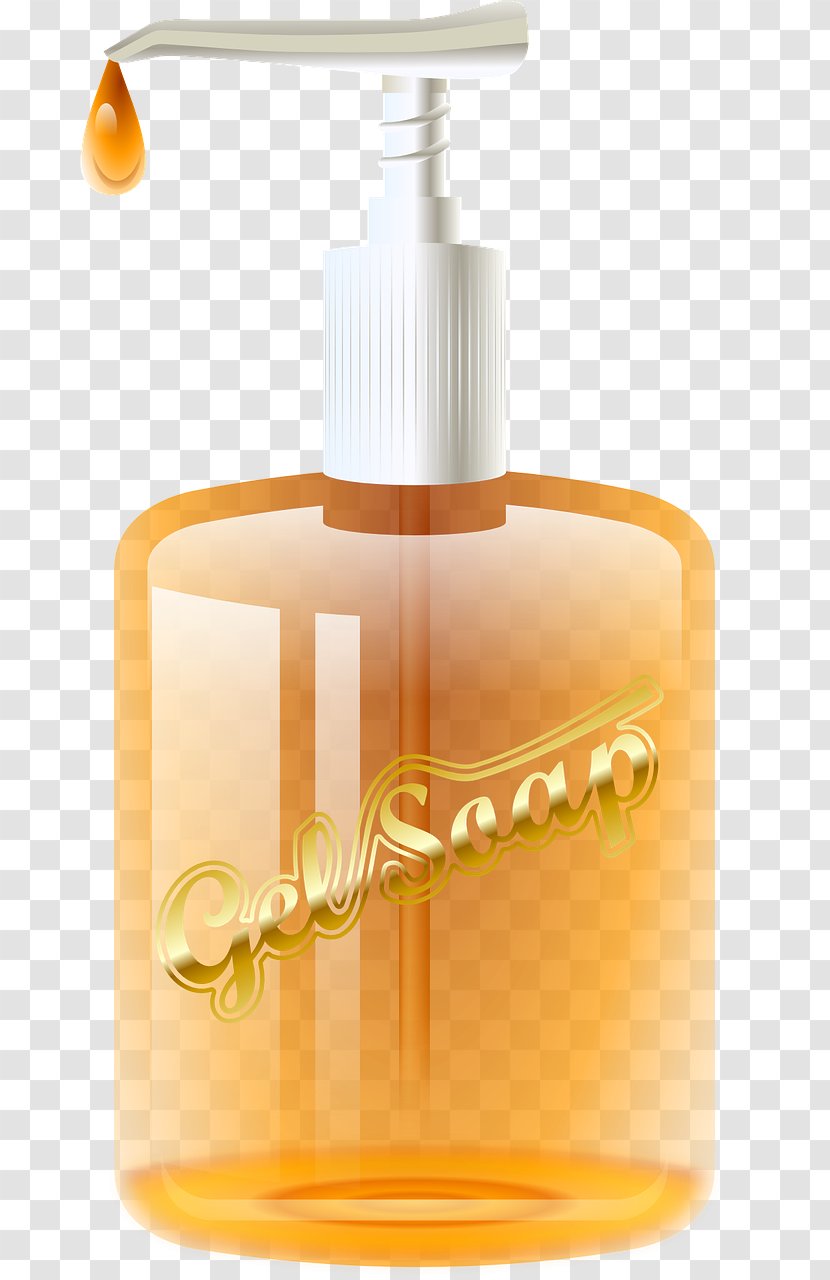 Gel Hand Sanitizer Clip Art - Soap Dispenser Transparent PNG