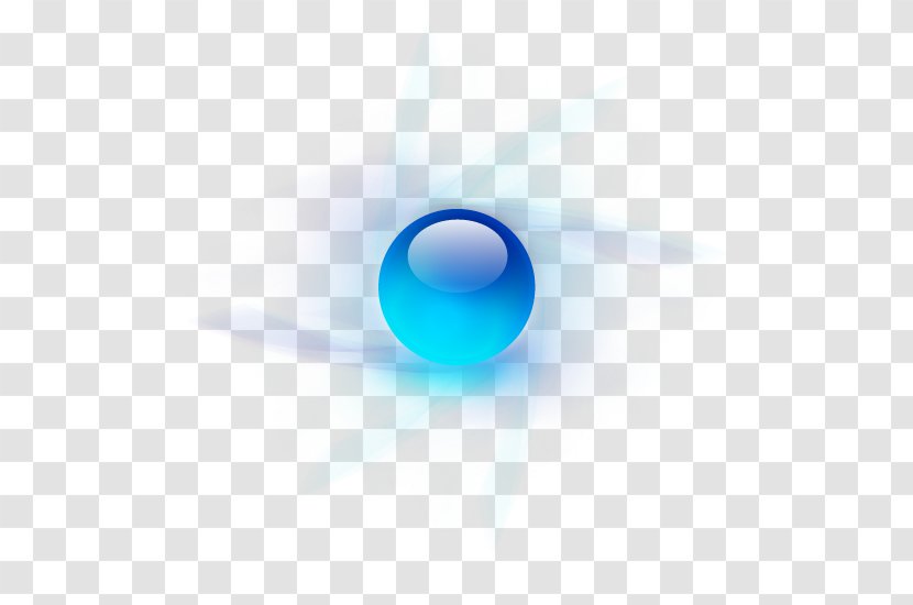 Blue Glass Marble Bead - Aqua - Beads Bullet Transparent PNG