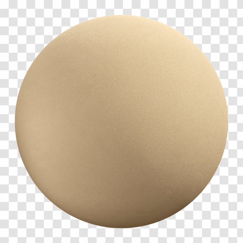 Material 3D Computer Graphics Texture Mapping - Sphere - Beige Transparent PNG
