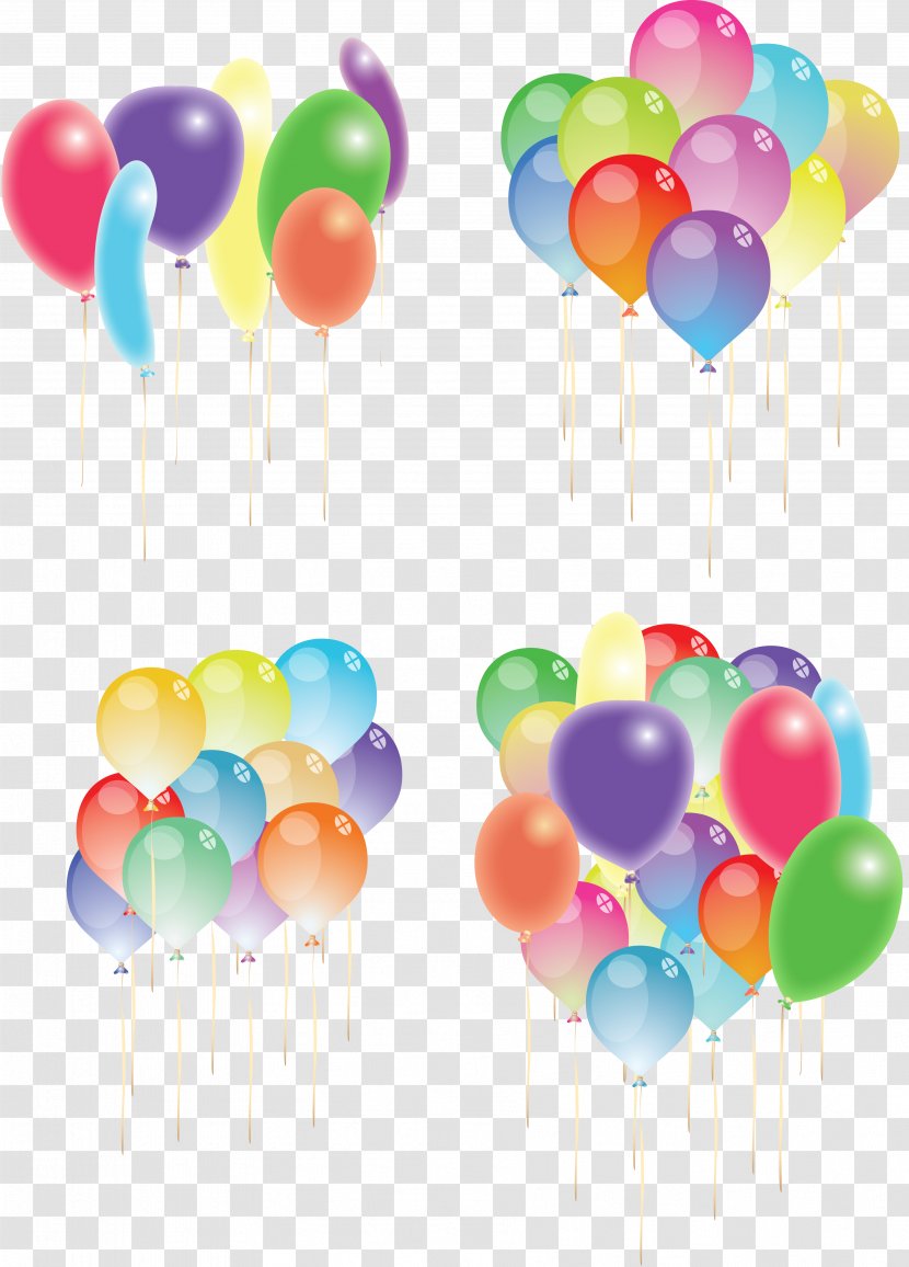 Toy Balloon Clip Art - Holiday - Balloons Transparent PNG