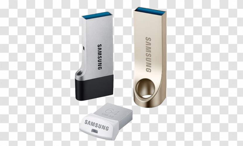 USB Flash Drives Samsung 3.0 Memory Cards Computer Data Storage - Usb Transparent PNG