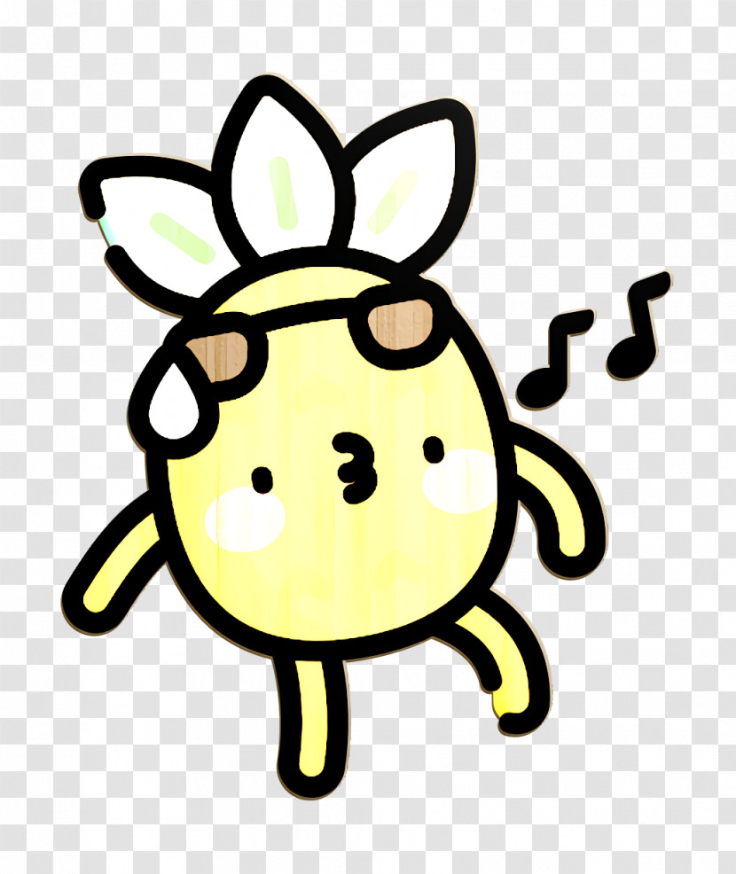 Music And Multimedia Icon Pineapple Character Icon Whistle Icon Transparent PNG