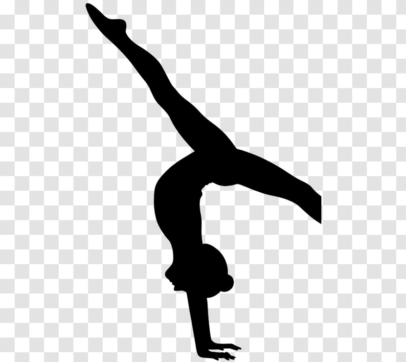 Clip Art Gymnastics Image Vector Graphics - Event - Dance Silhouette Ballet Transparent PNG