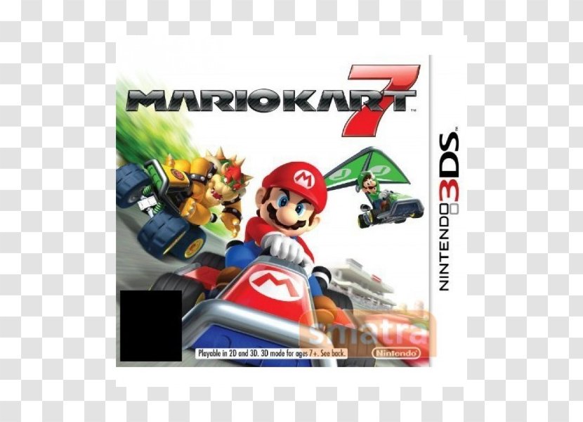 Mario Kart 7 Super 3D Land Wii U Bros. Nintendo 3DS - Game Transparent PNG