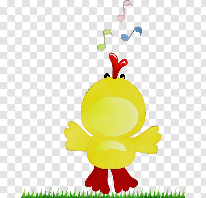 Cartoon Yellow Happy Smile Transparent PNG