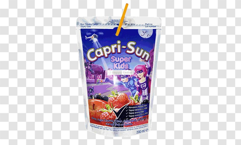 Juice Capri Sun Drink - Multivitamin Transparent PNG