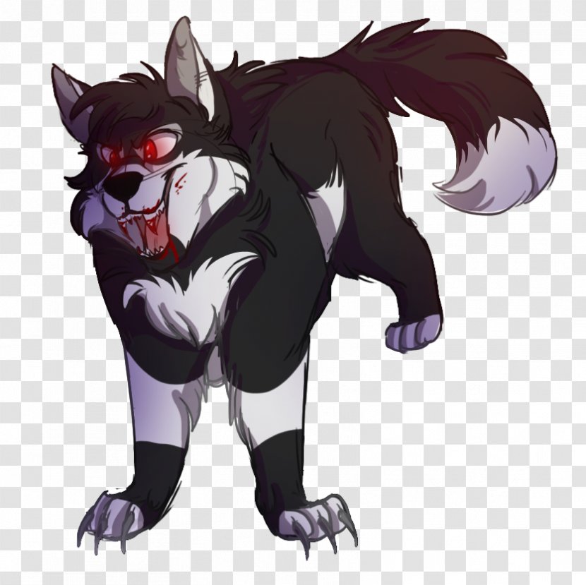 Cat Werewolf Dog Canidae Paw - Flower Transparent PNG