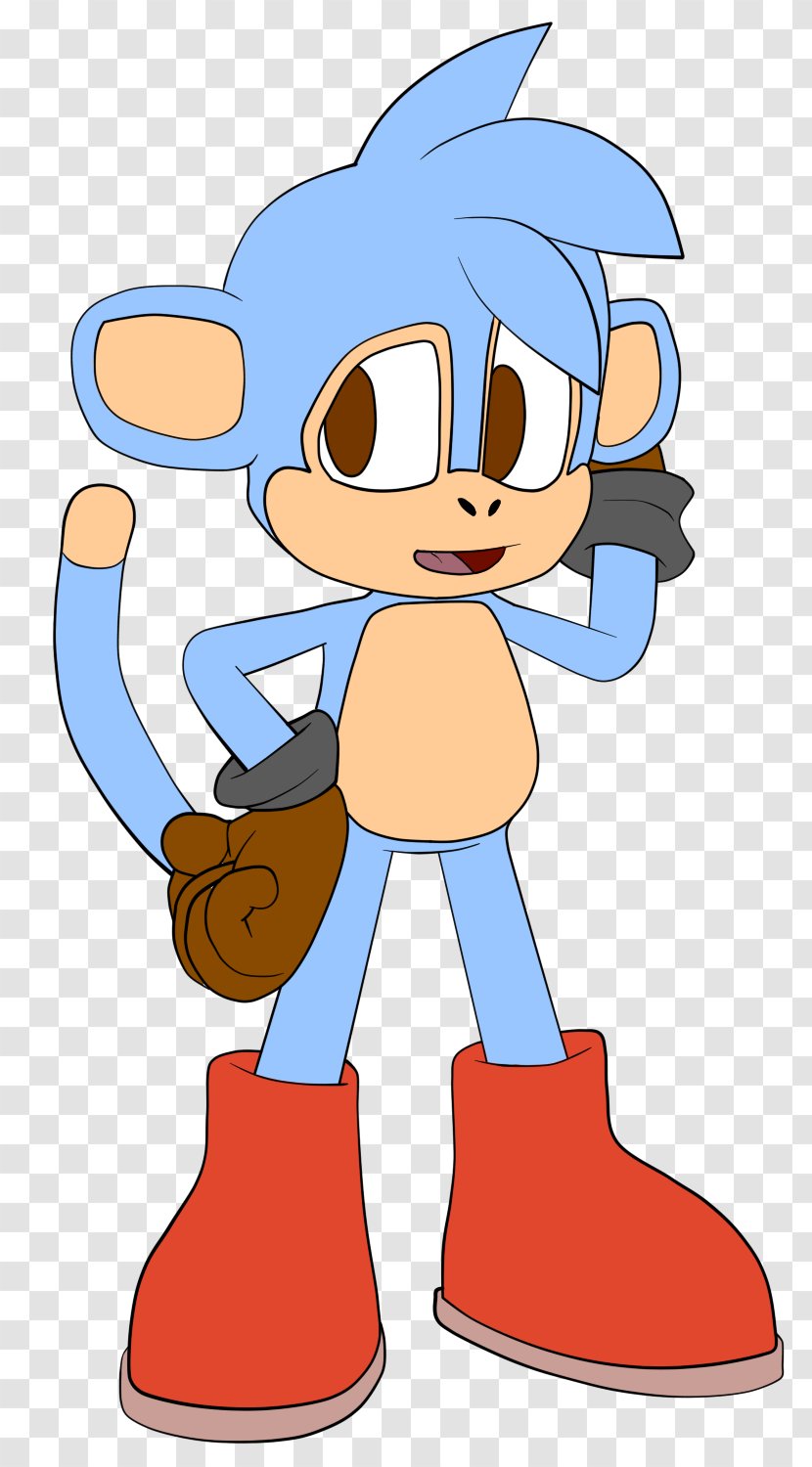 Sonic Drive-In Character Boots The Monkey! Drawing - Clothing Transparent PNG
