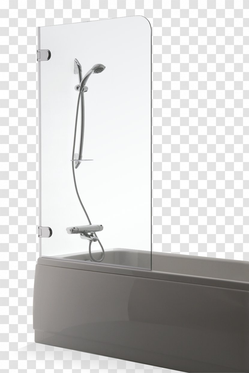 Glass Shower Bathroom Door - Toughened - Fitting Transparent PNG
