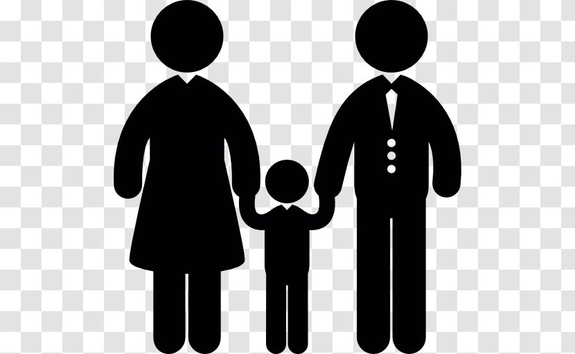 Family Child Divorce - Silhouette - Al Clipart Transparent PNG