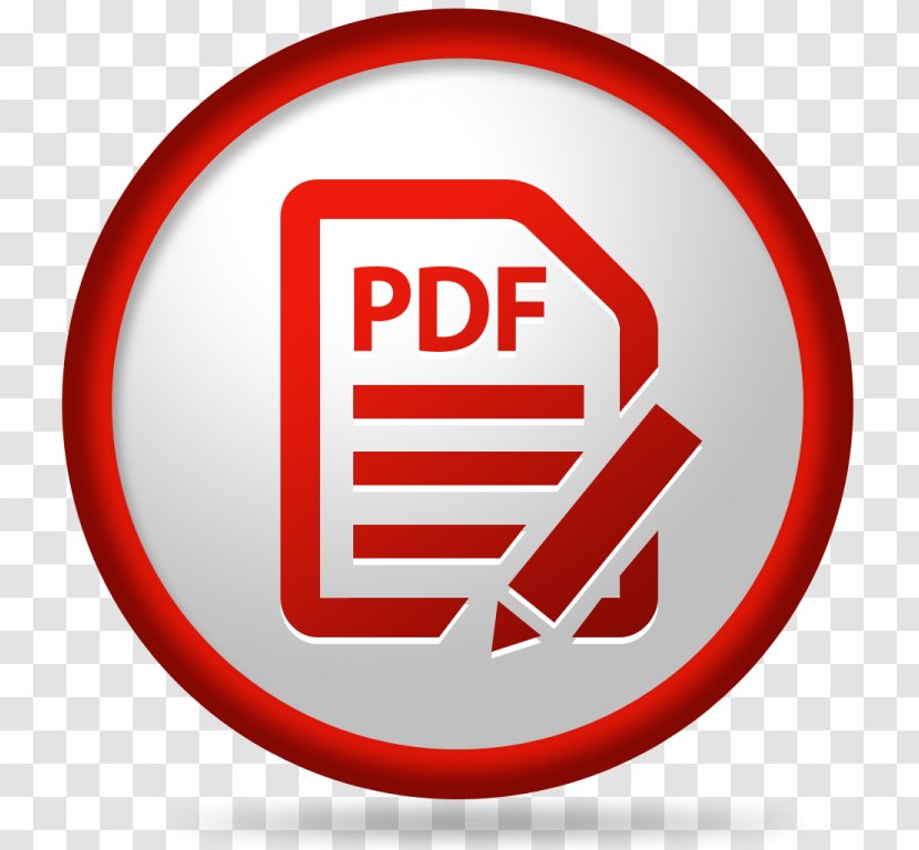 PDF Adobe Acrobat Download - Red - Reader Transparent PNG