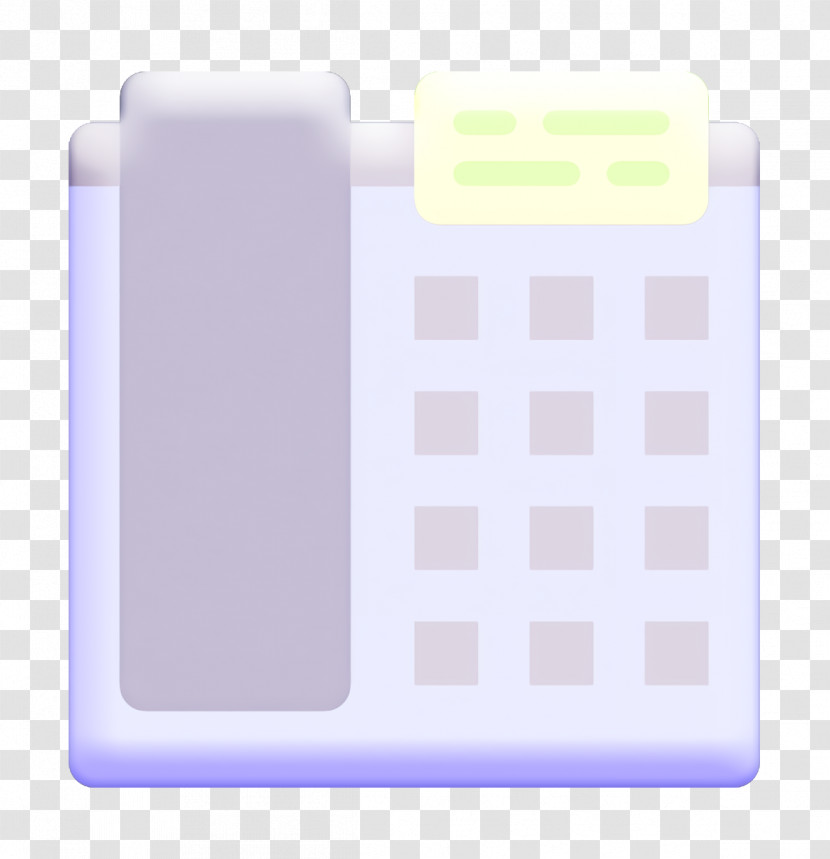 Office Elements Icon Phone Icon Transparent PNG