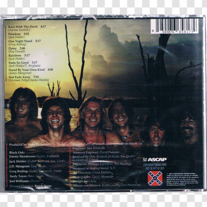 Race With The Devil Black Oak Arkansas Album Cover Compact Disc - Sales Transparent PNG