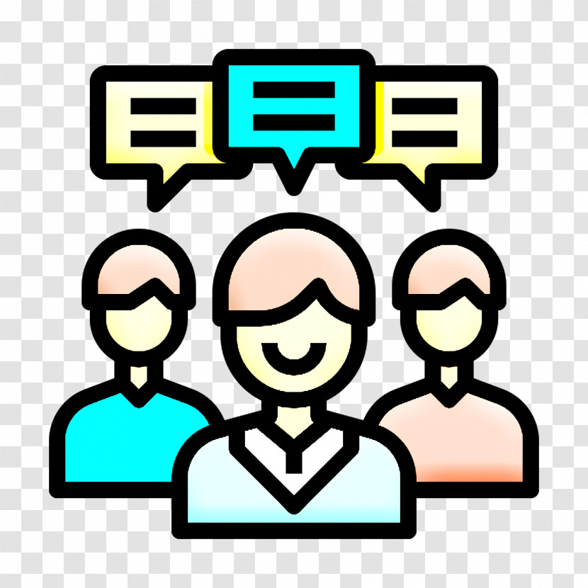 Partnership Icon Contact And Message Icon Transparent PNG