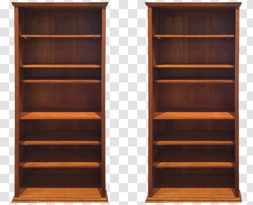 Shelf Furniture Bookcase Wood Stain Transparent PNG