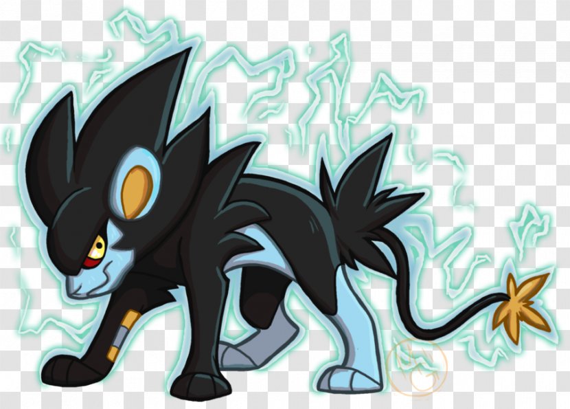 Cat Luxray Pokémon Rumble Luxio - Small To Medium Sized Cats Transparent PNG