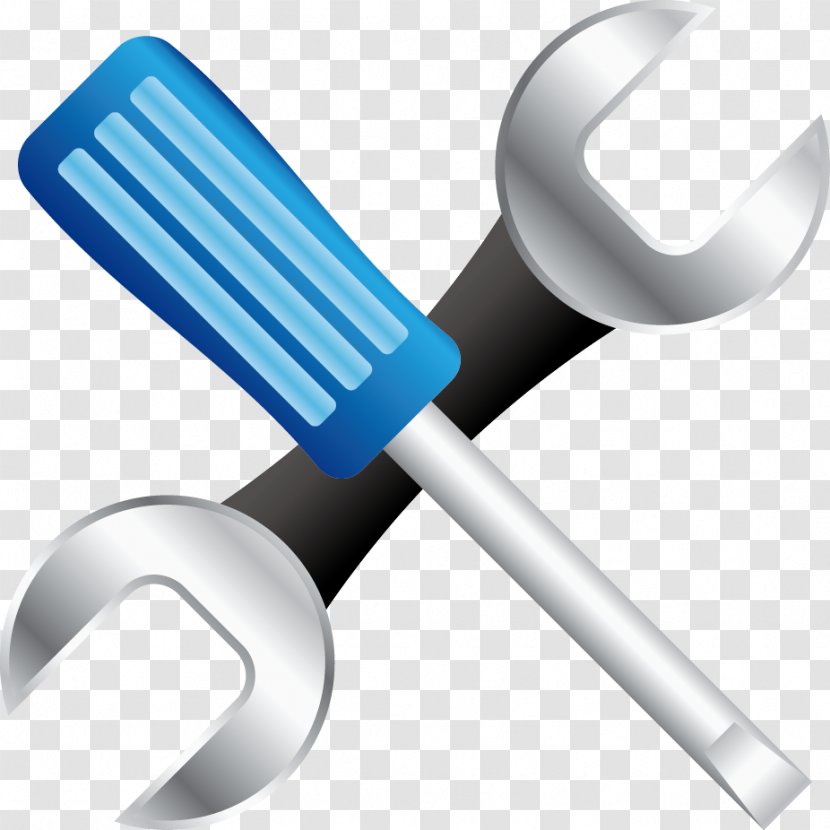 Wrench Tool Adjustable Spanner Cartoon - Drawing Transparent PNG