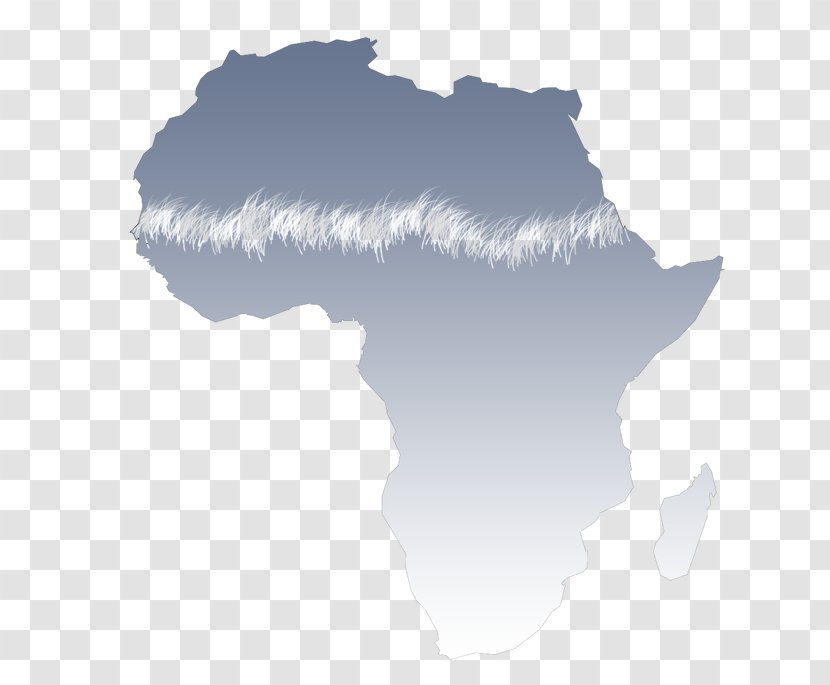 Africa Blank Map Royalty-free - Euclidean Transparent PNG