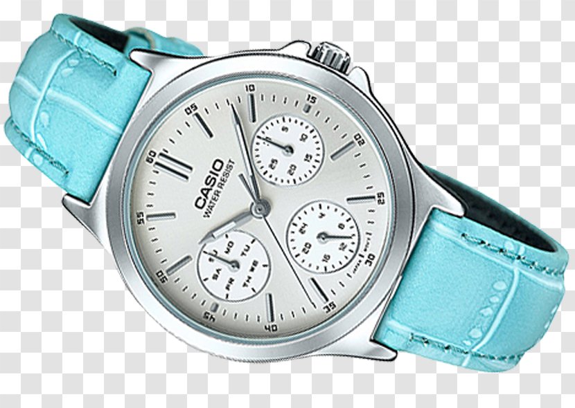 Watch Strap Casio Clock Blue - Brand Transparent PNG