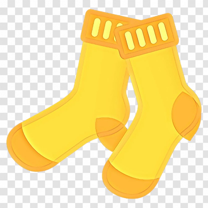 Pizza Emoji - Shoe - Orange Footwear Transparent PNG