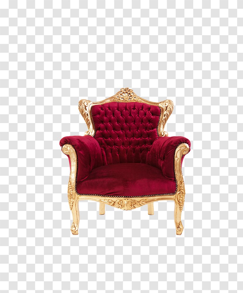 Club Chair Couch Throne Wall Decal - Iron - Sofa Transparent PNG
