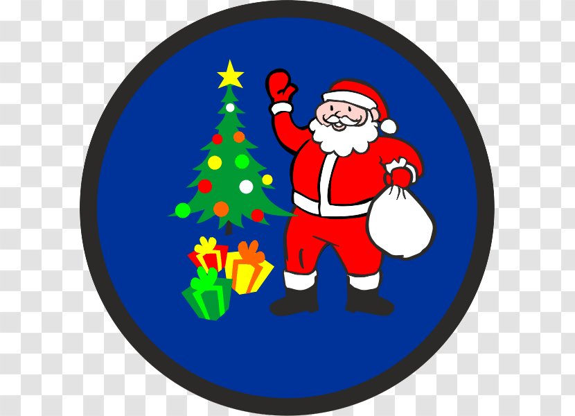 Santa Claus Christmas Ornament Tolley Badges Ltd Tree - Discounts And Allowances - Blank Badge Transparent PNG