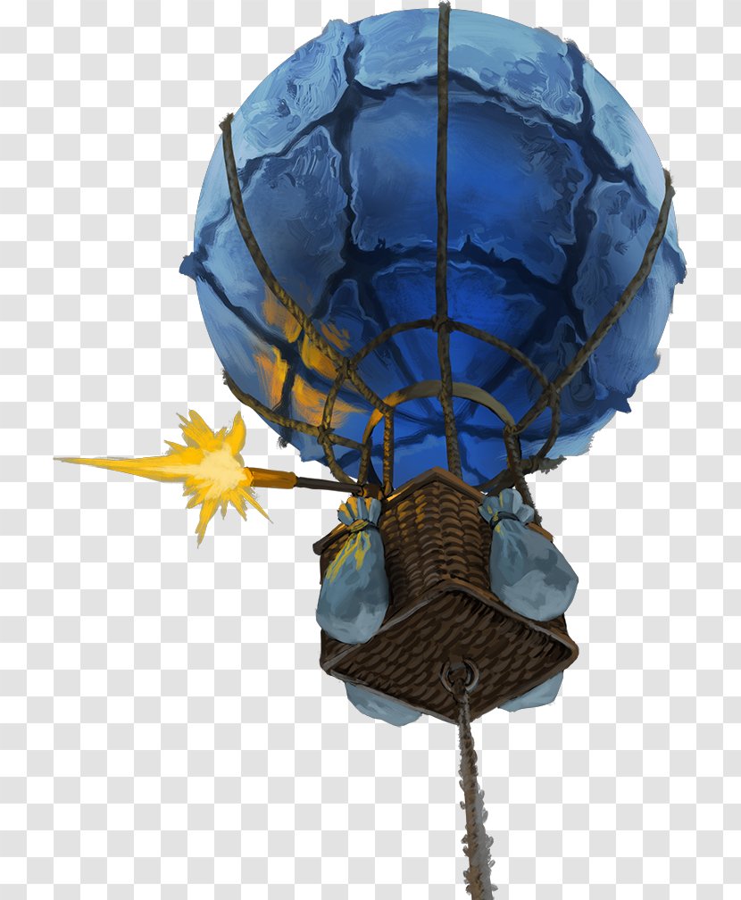 Hot Air Balloon Cobalt Blue Atmosphere Of Earth Transparent PNG