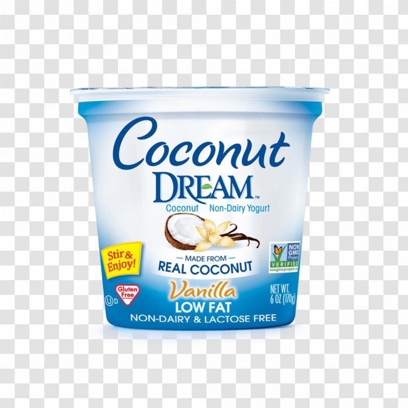 Crème Fraîche Milk Substitute Coconut Cream - Almond - Vanilla Flower Transparent PNG