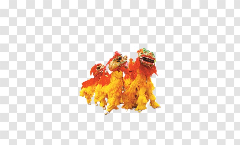 Lion Dance Dragon Folk Chinese New Year - Guardian Lions Transparent PNG
