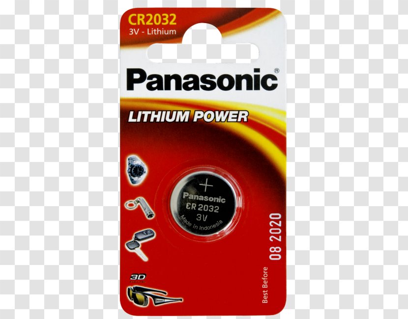 Electric Battery Button Cell Panasonic LR44 Lithium - Electronics - Newsletter Transparent PNG