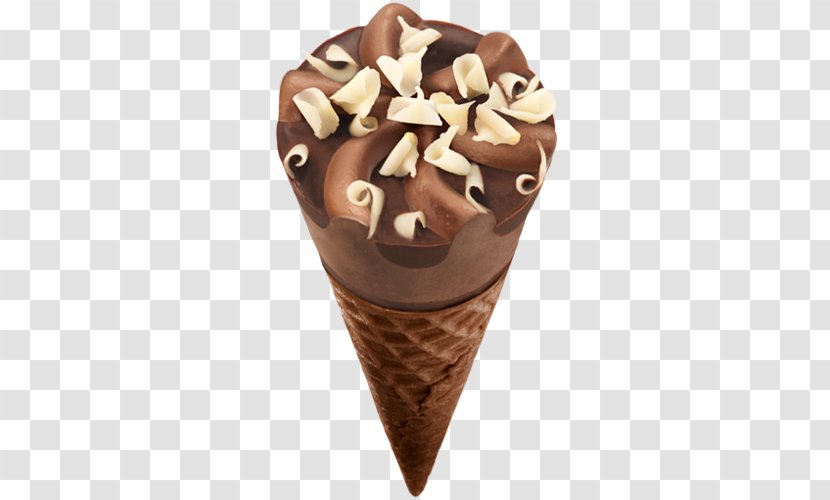 Chocolate Ice Cream Sundae Cones Cornetto - Magnum Transparent PNG