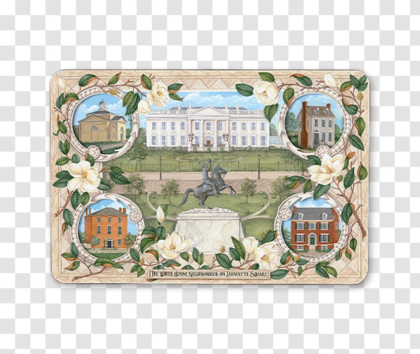 The White House Neighborhood On Lafayette Square Decatur Square, Washington, D.C. Paper - Rectangle Transparent PNG