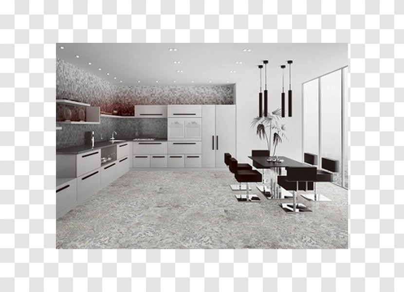 Kitchen Cuisine Tile Floor Cladding - Cucina Componibile Transparent PNG