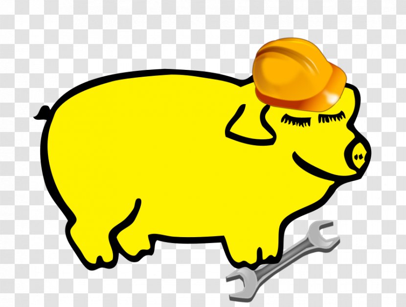 National Pig Day Yellow Hampshire College Summer Studies In Mathematics Snout - Architectural Engineering Transparent PNG