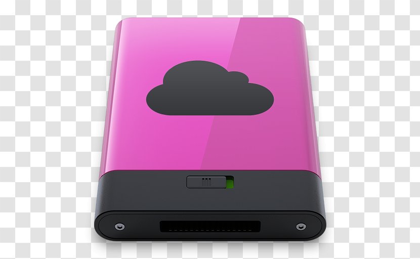 Pink Purple Electronic Device Gadget - Time Machine - IDisk B Transparent PNG