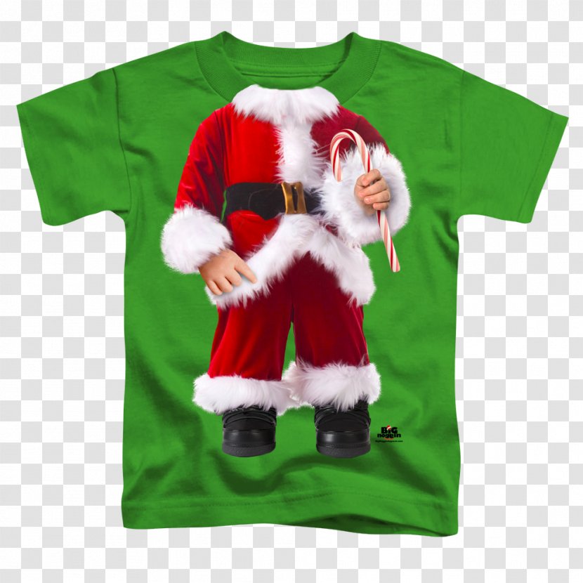 Santa Claus T-shirt Christmas Infant Sleeve - Shirt-boy Transparent PNG
