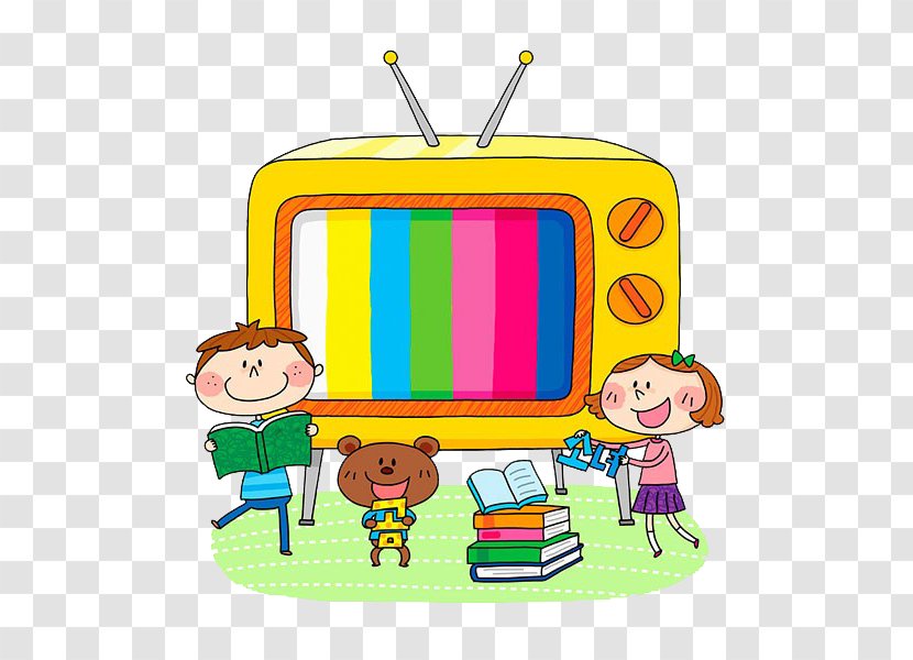 Television Cartoon Clip Art - Toy - Children And TV Books Transparent PNG